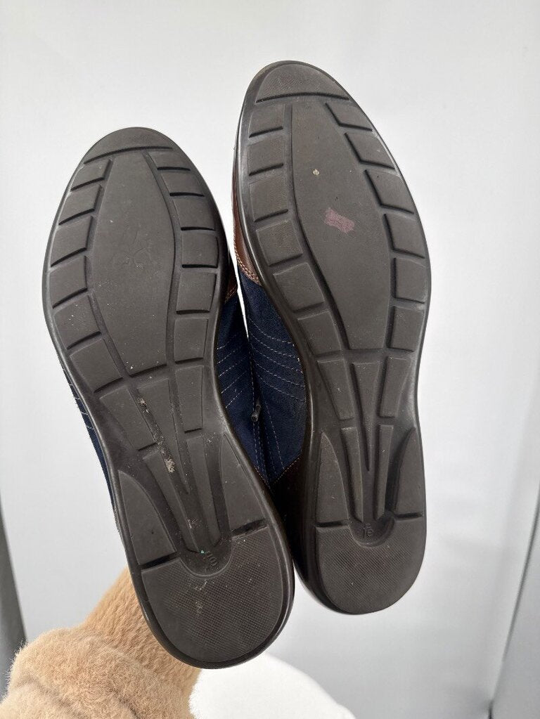 men Mezlan Vega Leather Sneakers Brown Shoes