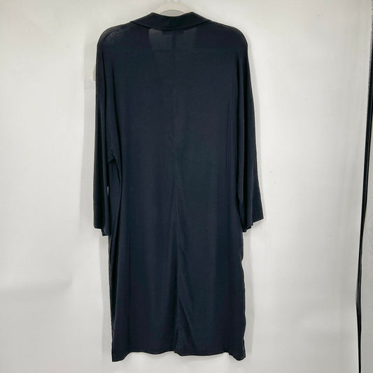 women Vince Johnny Collar Black Dress S