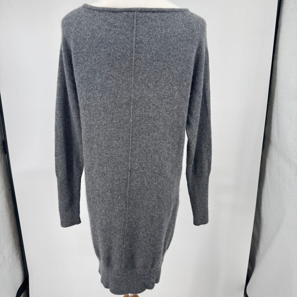 women Athleta Cashmere Sweater Dress Gray Dress M
