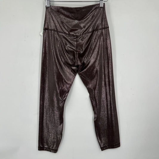women Lululemon Align High-Rise Pant 25" Shine Bronze Activewear 6