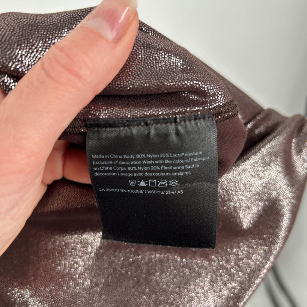women Lululemon Align High-Rise Pant 25" Shine Bronze Activewear 6