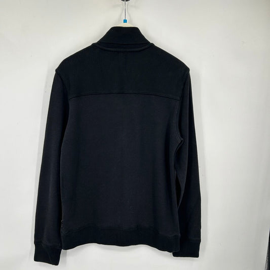 men Ted Baker Shawl Collar Pullover Black Sweater S