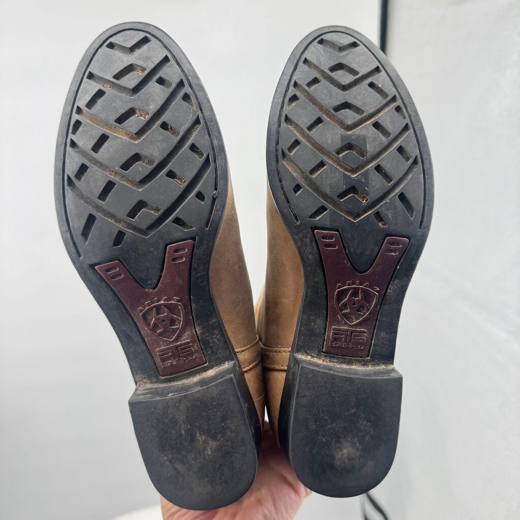 women Ariat Heritage Roper Western Boot Tan Shoes 6