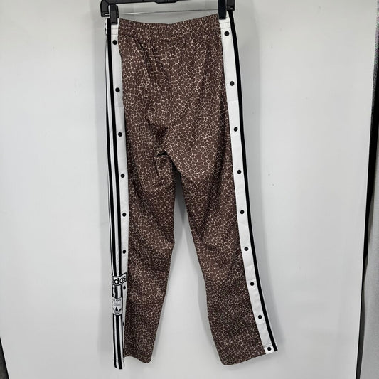 women Adidas AOP Adi-Break Pants Earth Strata/Stone Khaki Pants XS