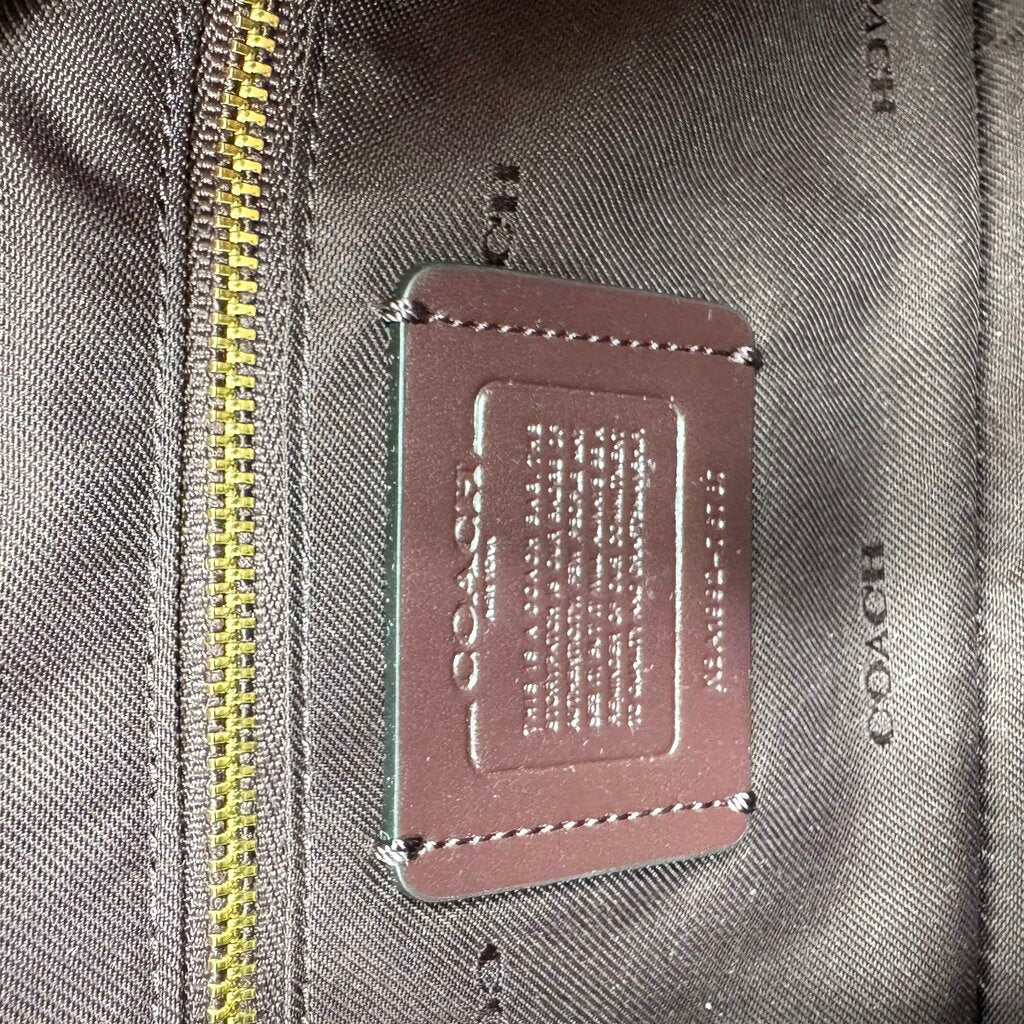 women Coach Whipstitch Colorblock Mixed Leather Dreamer Satchel 76787/76767 Ink Multi Purse