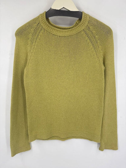women MaxMara Puritan Cotton Raglan Sweater Green Sweater