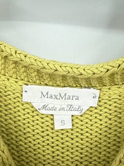 women MaxMara Puritan Cotton Raglan Sweater Green Sweater
