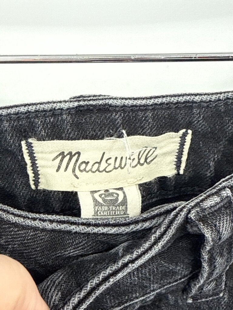 women Madewell Curvy '90s Straight Jeans Black Jeans