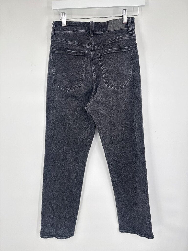 women Madewell Curvy '90s Straight Jeans Black Jeans