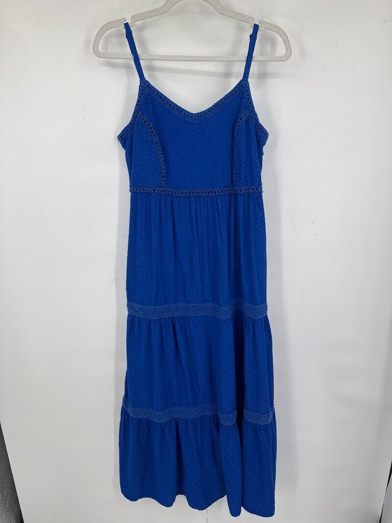 women Joie Tiered Maxi Dress Blue Dress