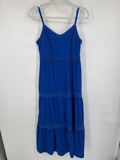 women Joie Tiered Maxi Dress Blue Dress