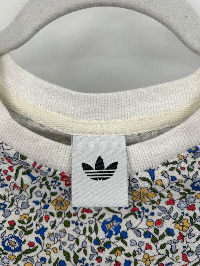 women Adidas Originals x Liberty London Cali Tee Multi Knit Top