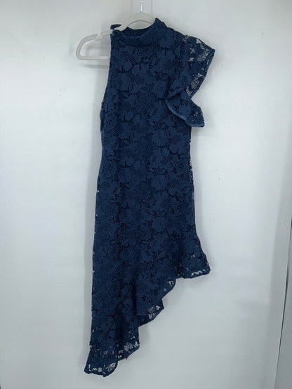 women Unitedwood Iris Lace Dress 6 Navy Blue Dress