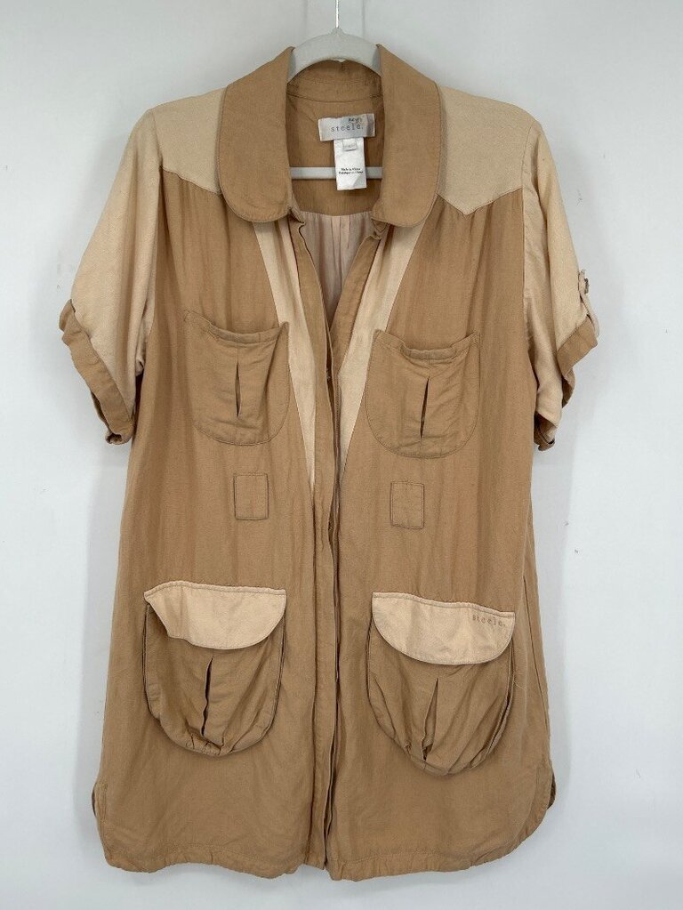 women steele. Dusty Utility Dress Brown Dress
