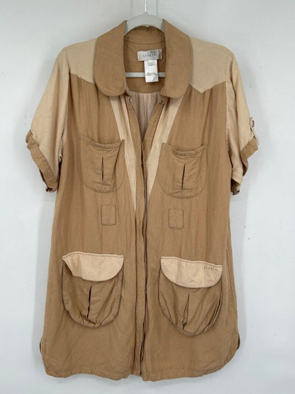 women steele. Dusty Utility Dress Brown Dress