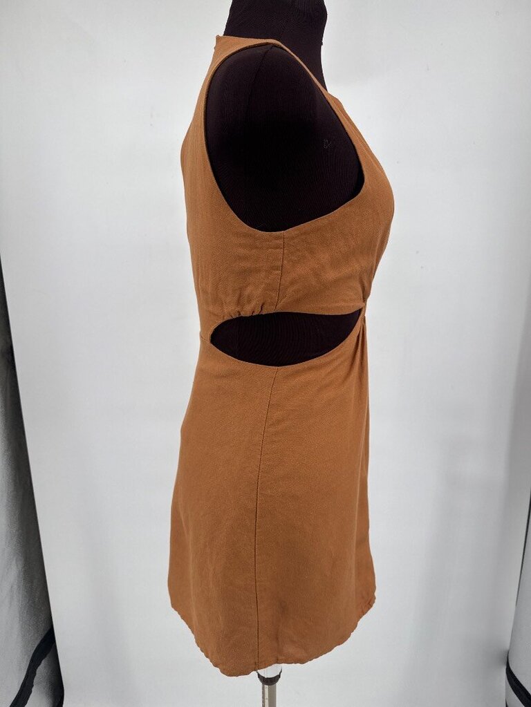 women En Saison Sophia Cutout Mini Dress Ochre Dress