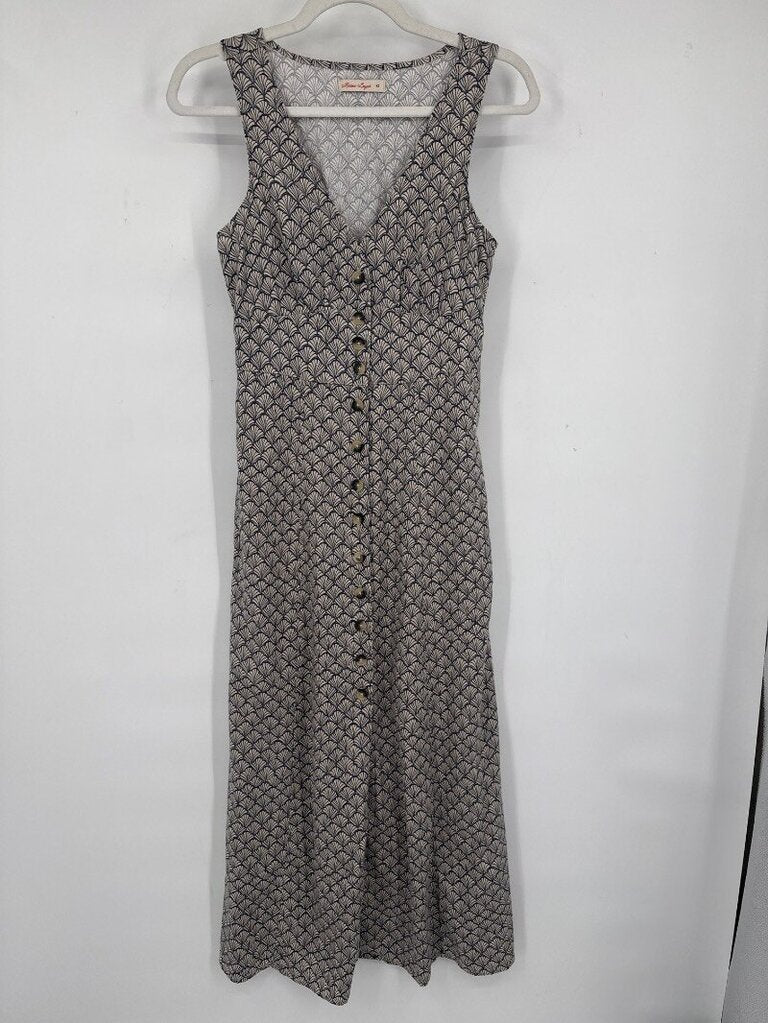 women Marine Layer Camila Maxi Dress in Navy Seashell Navy Blue Dress