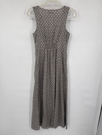 women Marine Layer Camila Maxi Dress in Navy Seashell Navy Blue Dress