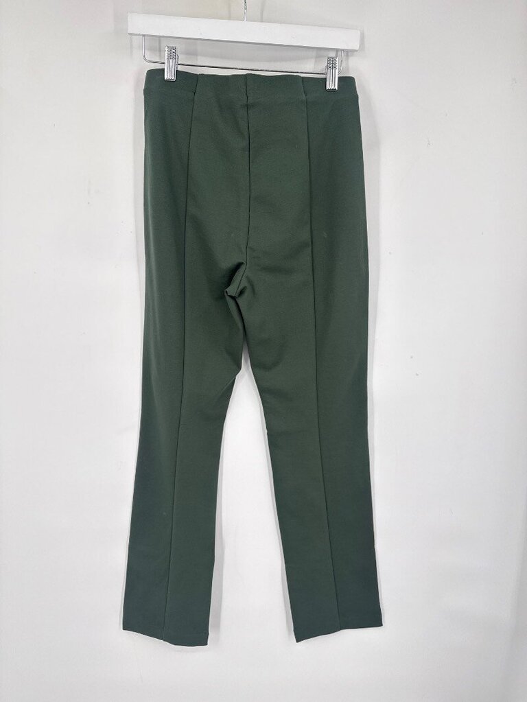 women Banana Republic High Rise Slim Drapey Ponte Pull-On Pants Olive Green Pants