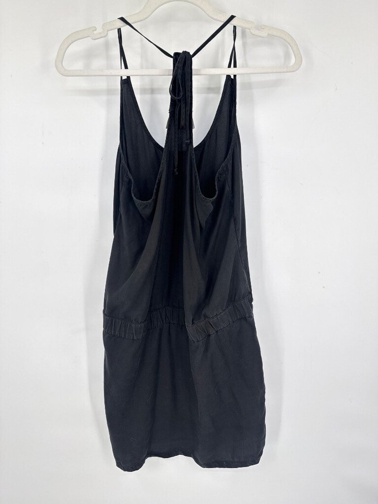 women Athleta Sunray Racerback Dress Black Jumpsuit/Romper