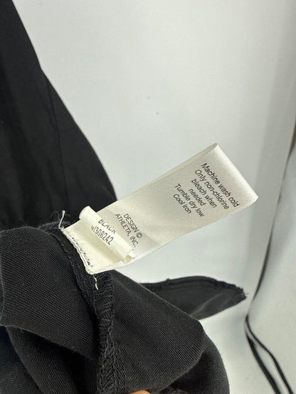 women Athleta Sunray Racerback Dress Black Jumpsuit/Romper