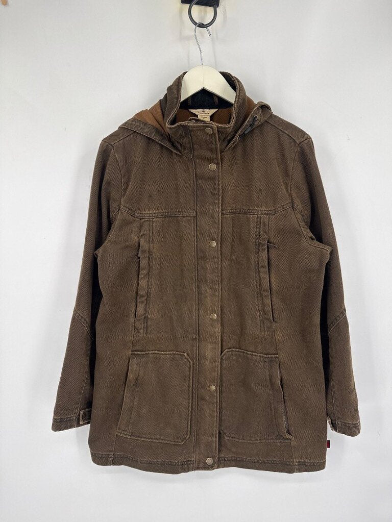 women Woolrich Saddle Jacket Olive Green Jacket M