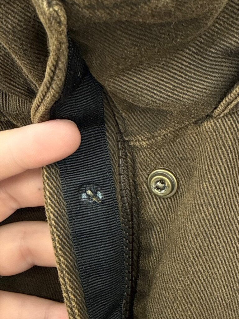 women Woolrich Saddle Jacket Olive Green Jacket M