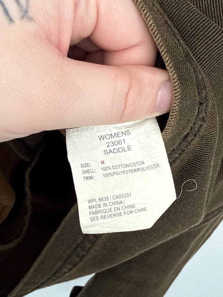 women Woolrich Saddle Jacket Olive Green Jacket M