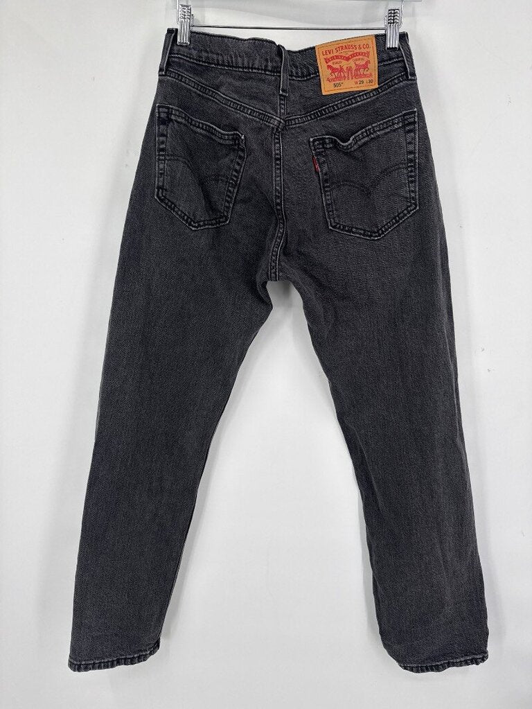 men Levi Strauss & Co. 505 Jeans Charcoal Gray Jeans W29 L30