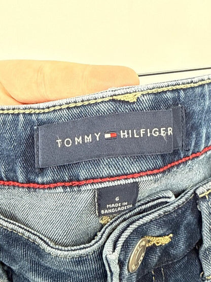women Tommy Hilfiger Tribeca Straight Ankle Jeans Blue Jeans 6