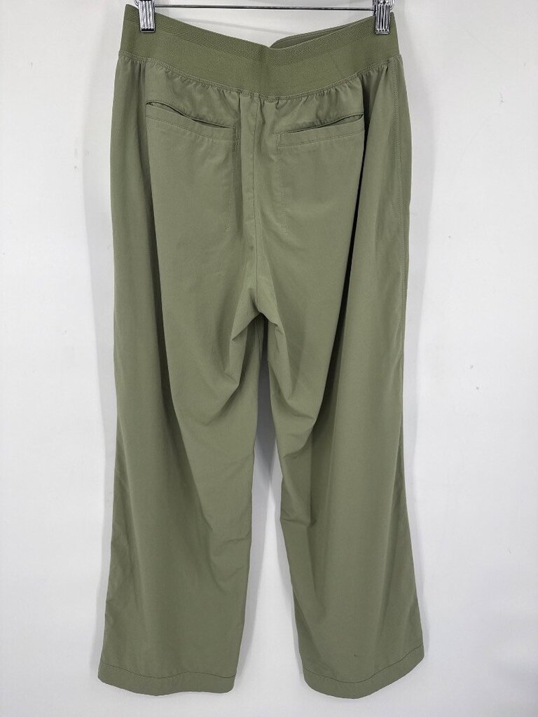 women Athleta Cropped Active Pants Olive Green Activewear 6