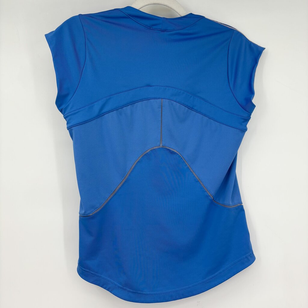 women Adidas by Stella McCartney Short Sleeve Top Blue Activewear 36/6