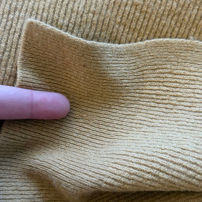 women Nanushka Canaan Knit Sweater Dress Camel Brown Dress S