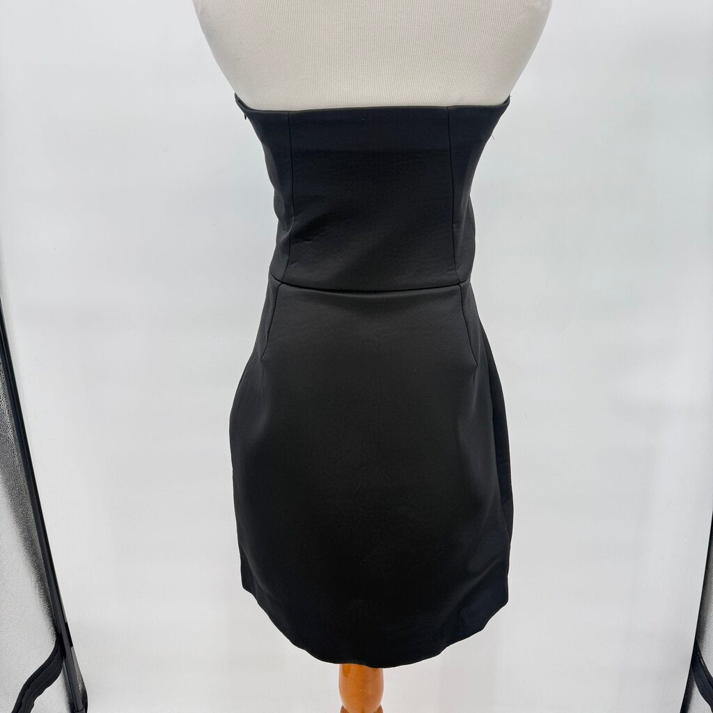women Kate Spade Nova Strapless Cocktail Black Dress 8