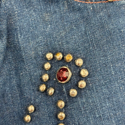 children Roy Rogers Vintage 1950's Denim Jeans Blue Children 6/7