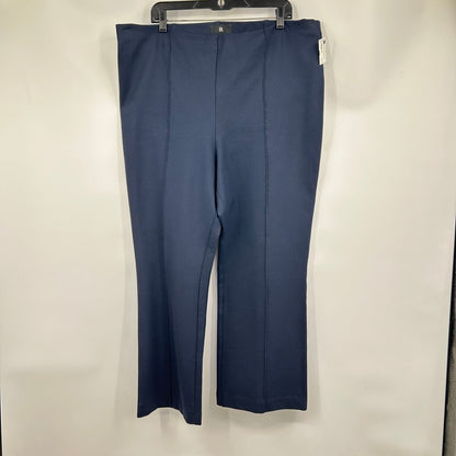 women Banana Republic Skinny Bootcut Ponte Navy Blue Pants XXL