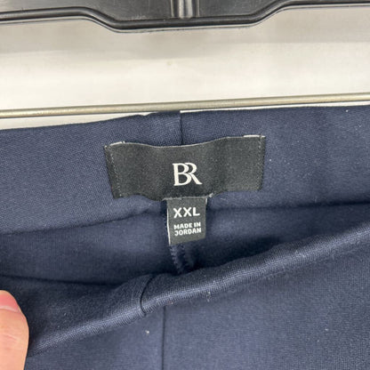 women Banana Republic Skinny Bootcut Ponte Navy Blue Pants XXL