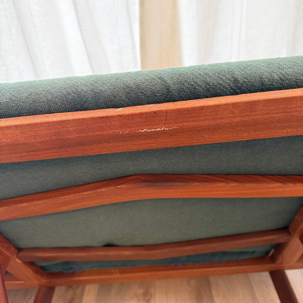 Rare 4-Seater MCM Arne Wahl Iversen Model 35 Teak Sofa Furniture