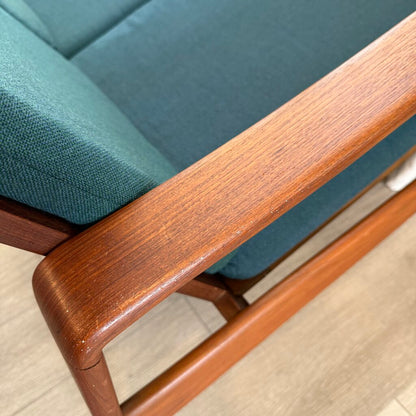 Rare 4-Seater MCM Arne Wahl Iversen Model 35 Teak Sofa Furniture