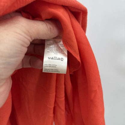 women Free People Catch Me Midi Coral Dress L