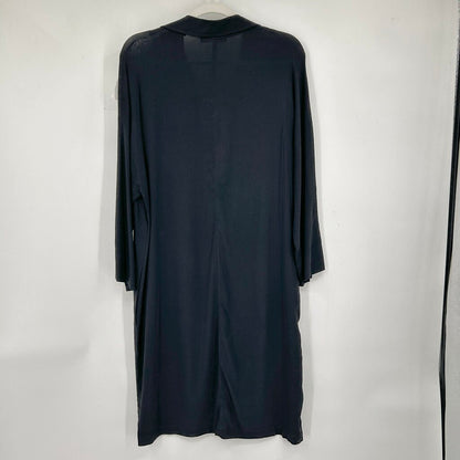 women Vince Johnny Collar Black Dress S