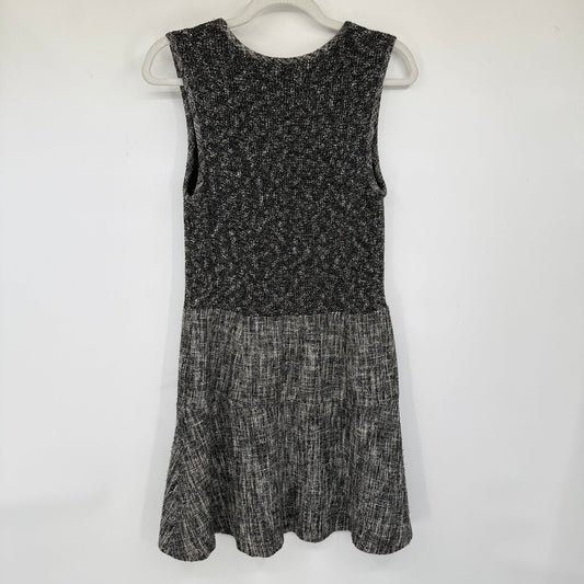 women Theory Marled Sleeveless A-Line Gray Dress 12