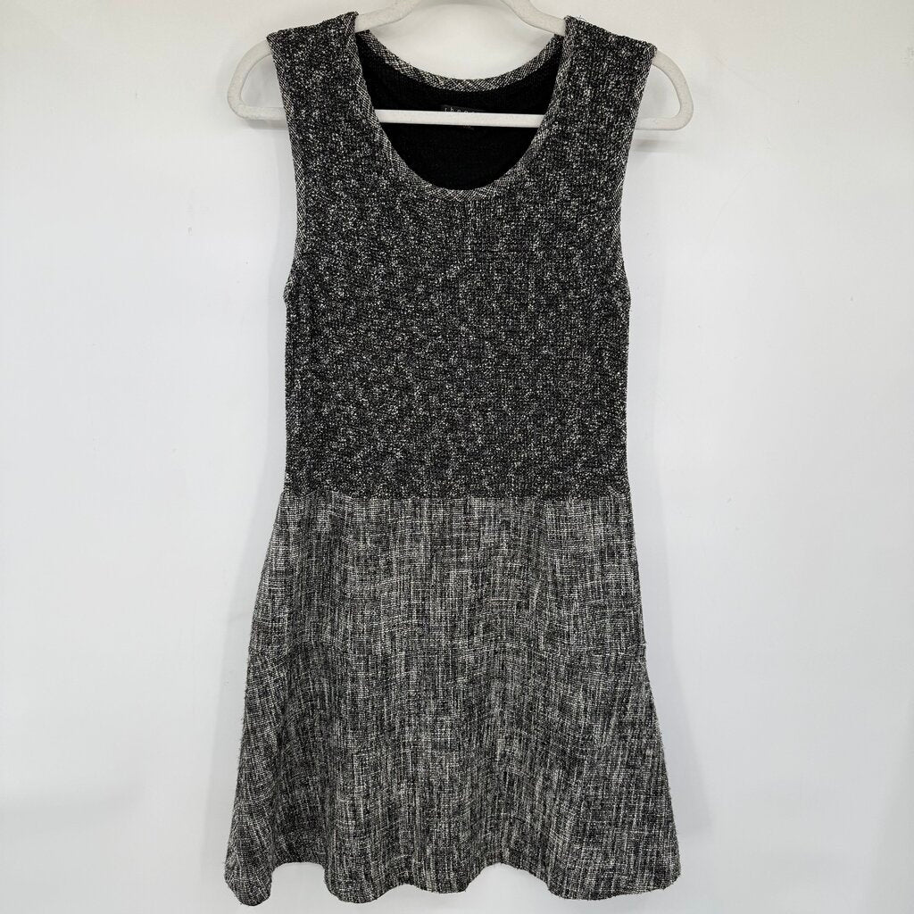 women Theory Marled Sleeveless A-Line Gray Dress 12