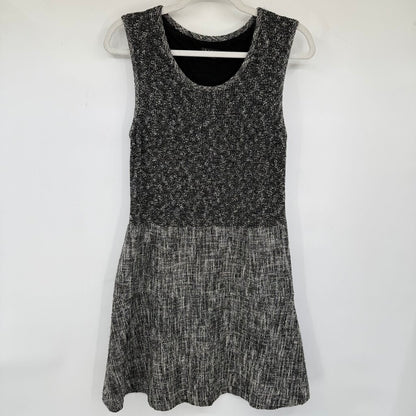 women Theory Marled Sleeveless A-Line Gray Dress 12