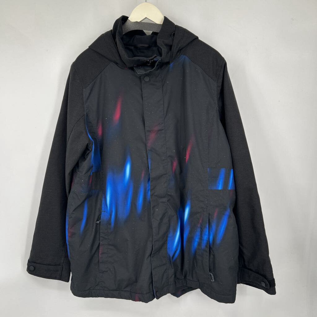 women Burton Jet Set in Lumens True Black Coat XXL