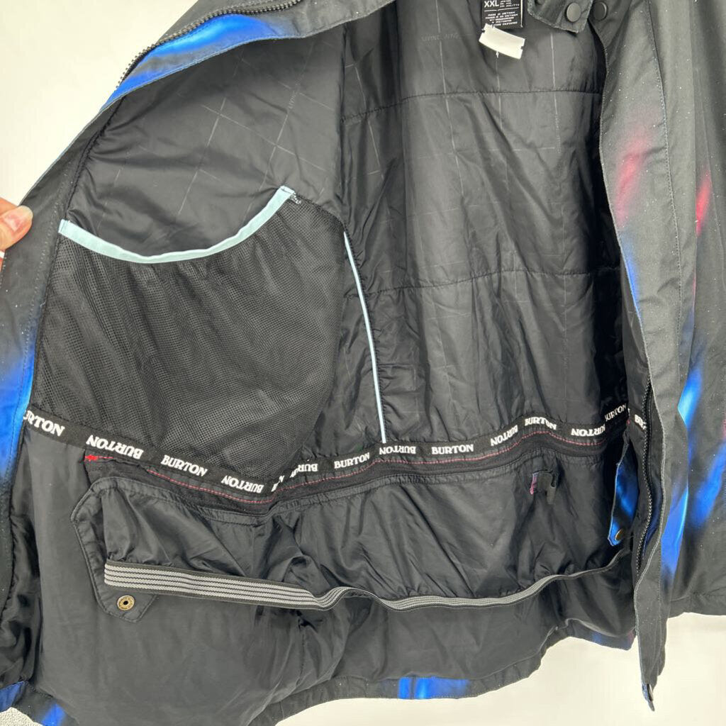 women Burton Jet Set in Lumens True Black Coat XXL