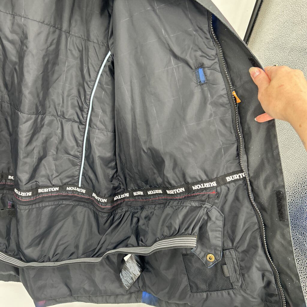women Burton Jet Set in Lumens True Black Coat XXL