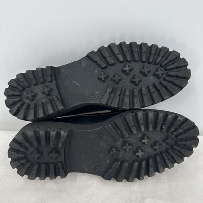 women Jon Josef Chunky Lug Sole Penny Loafers Black Shoes 37/7-7.5