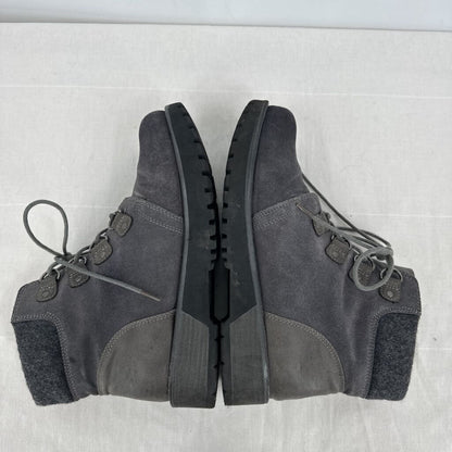 women White Mountain Lace Up Ankle Boot Gray Shoes 10