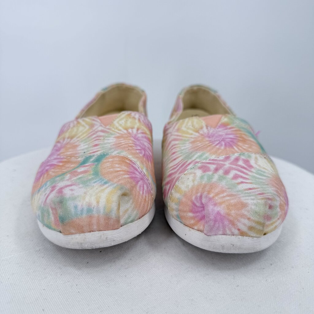 women Toms Alpargata Tie Dye Candy Pink Shoes 7